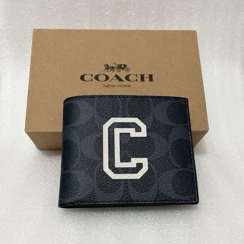Coach Signature Logo 短銀包-0