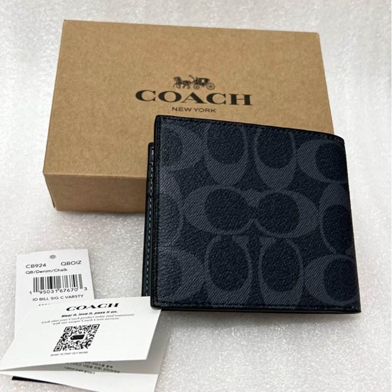 Coach Signature Logo 短銀包-1