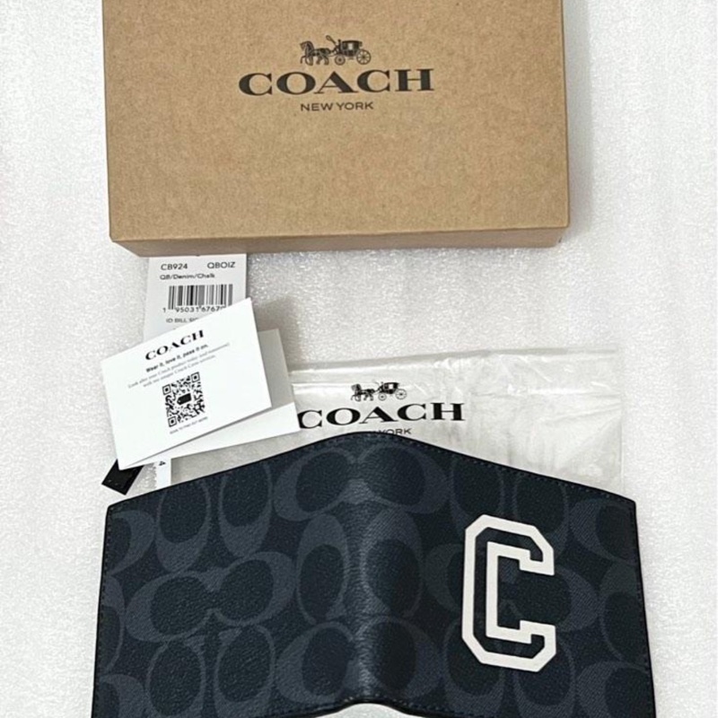 Coach Signature Logo 短銀包-2