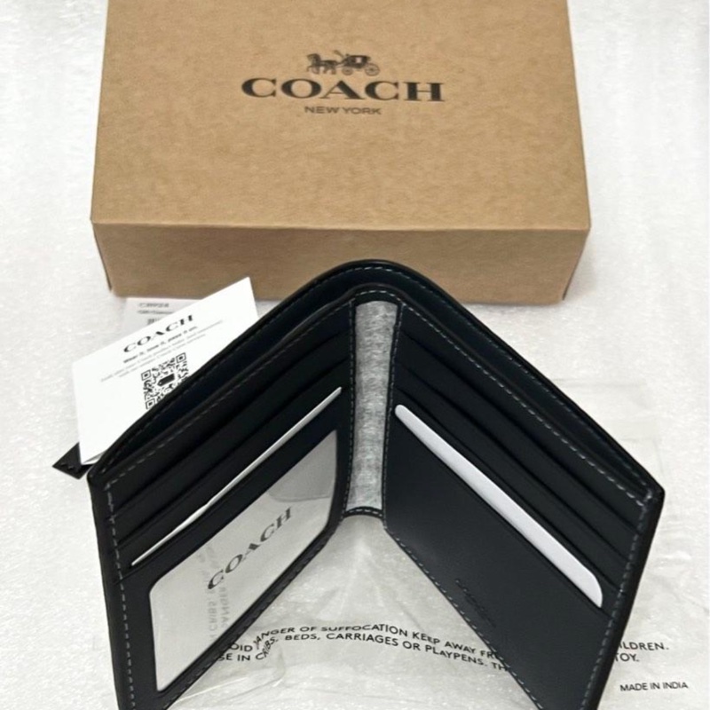Coach Signature Logo 短銀包-4