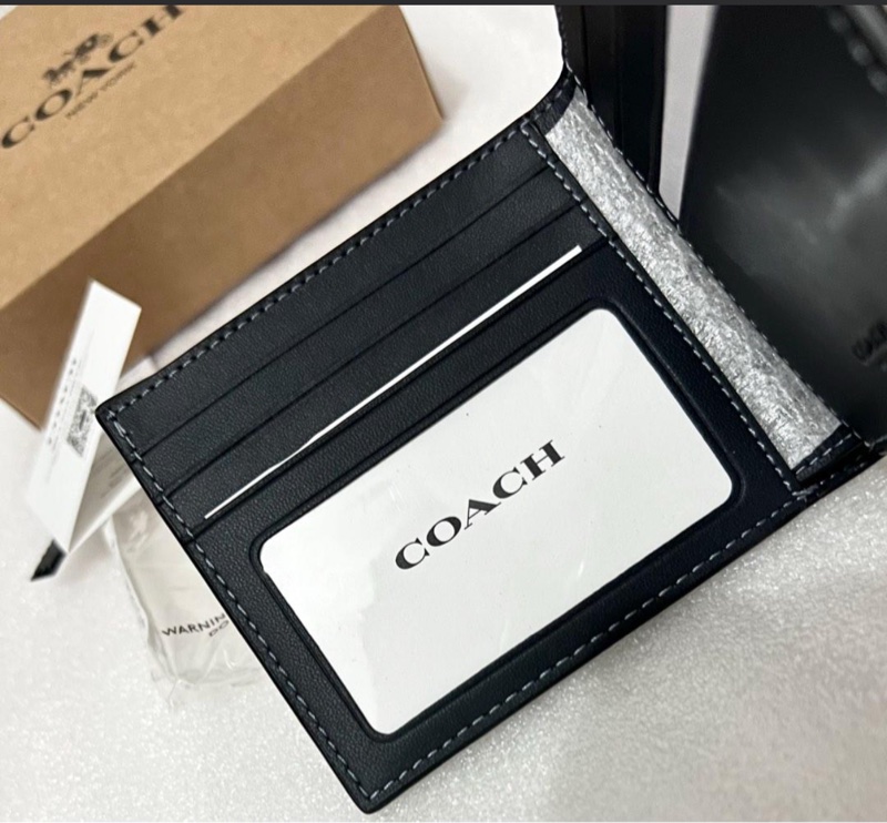 Coach Signature Logo 短銀包-10