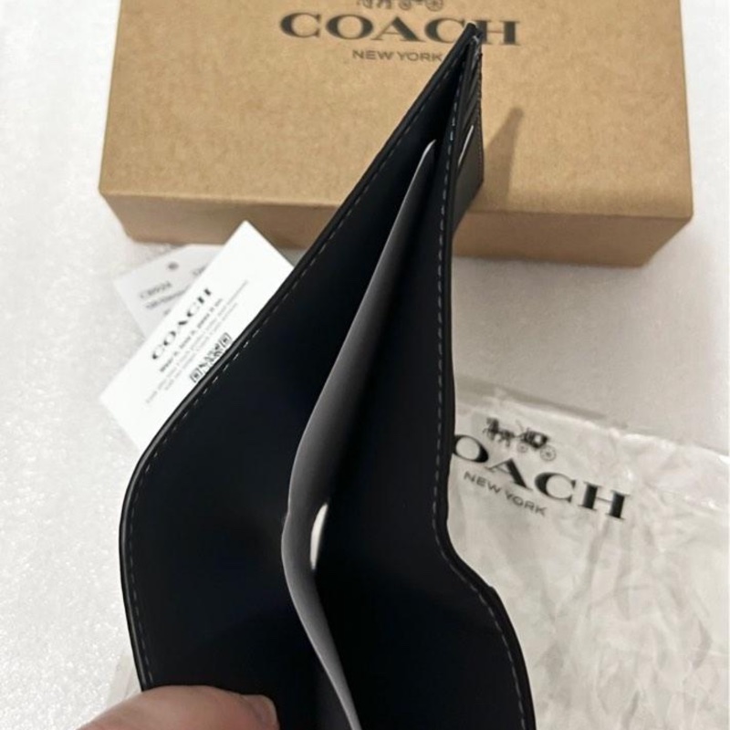 Coach Signature Logo 短銀包-11