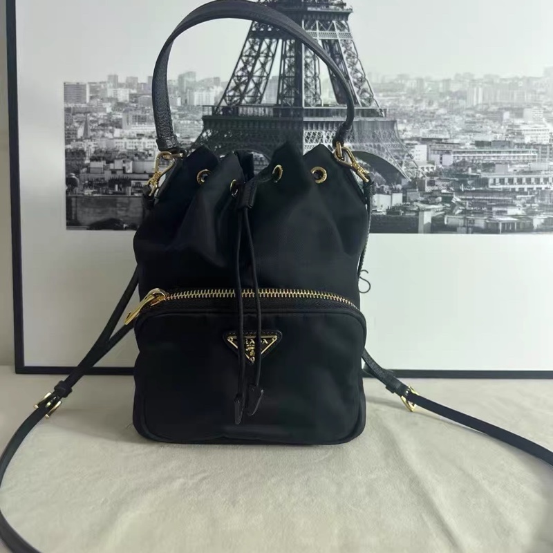 Prada Duet Re-Nylon水桶包 。bigsale bigsale-7