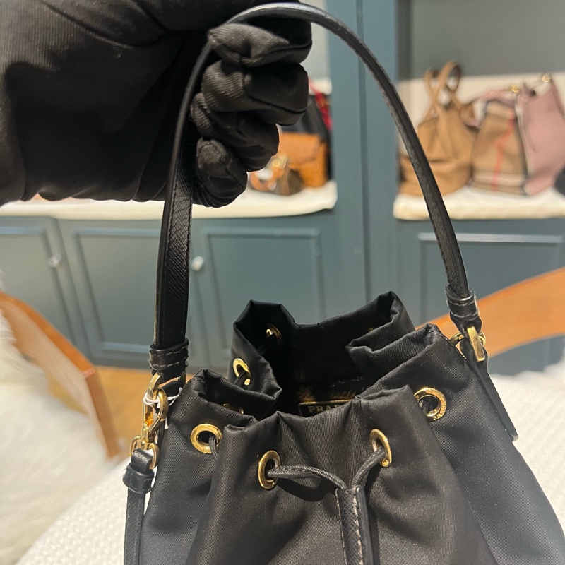Prada Duet Re-Nylon水桶包 。bigsale bigsale-16