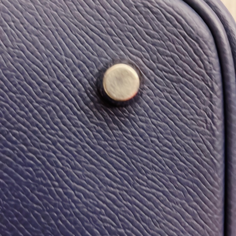 平台最低近新限量款✨愛馬仕Hermes picotin lock 22特殊雙色編織手把菜籃子琉璃藍寶石藍銀扣Epsom皮C刻-26