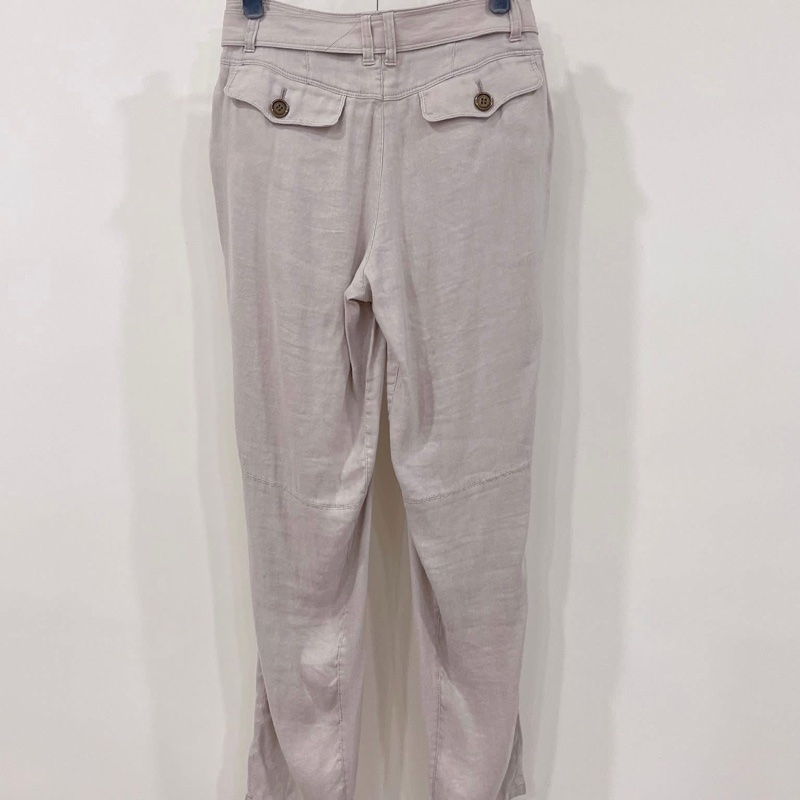 Burberry 倫敦  腰帶老爺褲-2