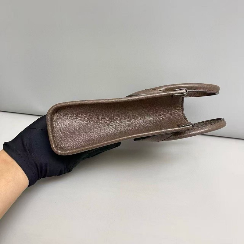 Gucci古馳 Retro老花大logo迷你琴譜包托特包肩背包斜背包-8