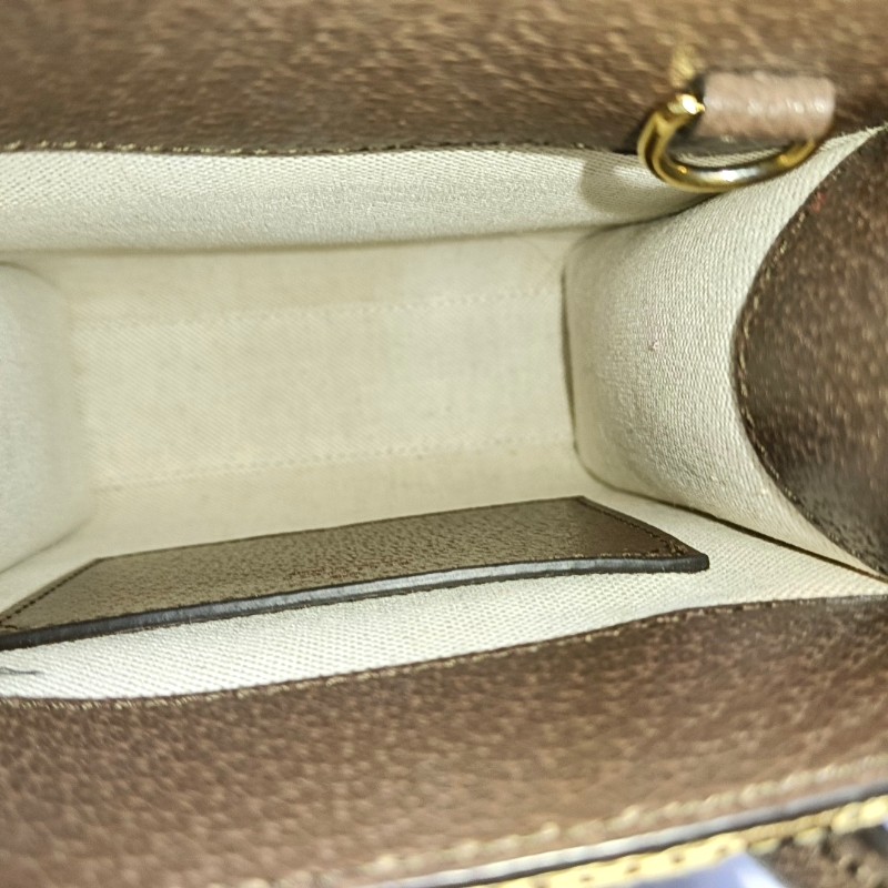 Gucci古馳 Retro老花大logo迷你琴譜包托特包肩背包斜背包-9