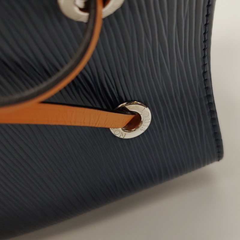 LV 路易威登 Neonoe bb 藍黃拼色 epi 水波紋 芯片款 尺寸約20x20x13-12