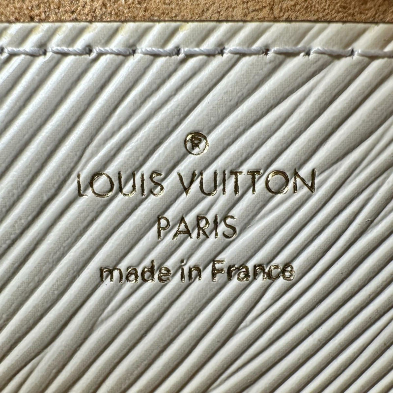 Louis Vuitton Twist 中型 Epi 皮革和白色單肩包 M55513 白色-17