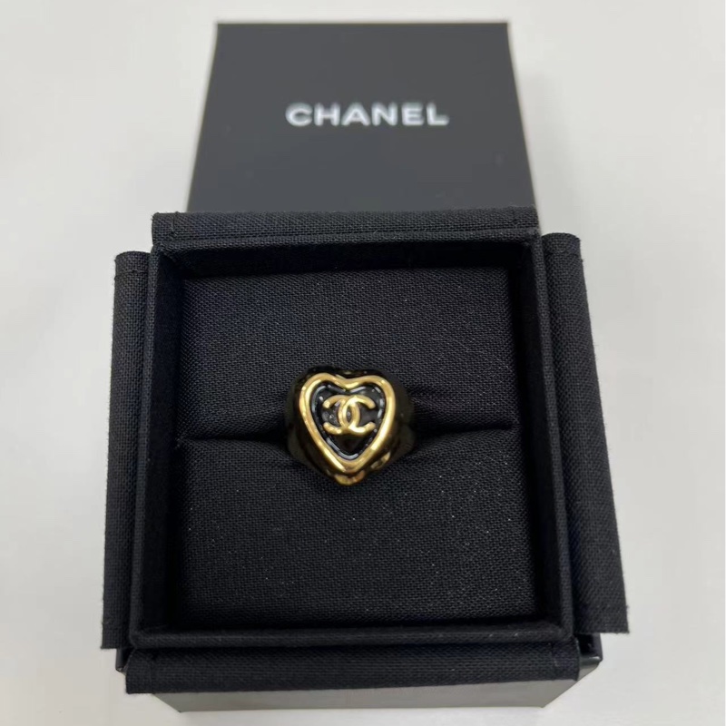 Chanel香奈兒25A高級手工坊限定愛心戒指-2