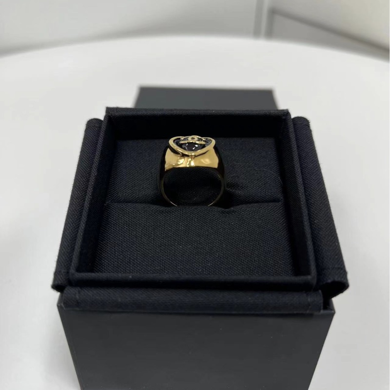 Chanel香奈兒25A高級手工坊限定愛心戒指-3