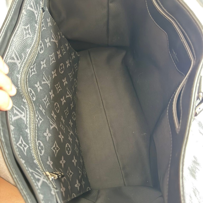 Lv GRAND SAC黑花托特包（M44733）-11