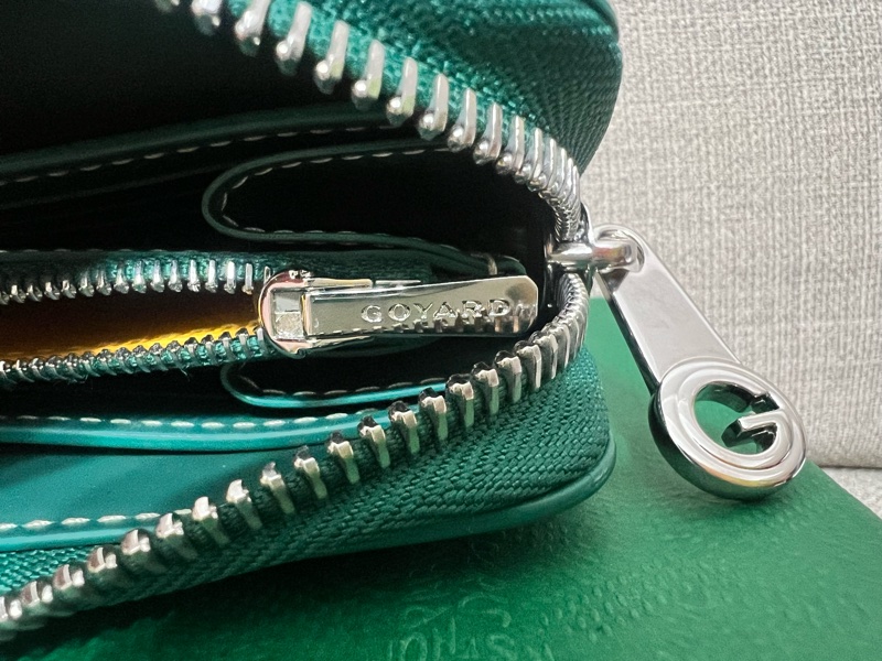 GOYARD 長夾 綠色 全新品-11