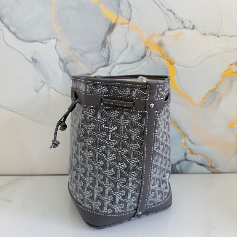 Goyard 水桶包 PetitFlot 高級灰-5