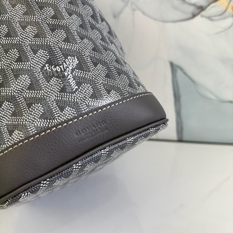 Goyard 水桶包 PetitFlot 高級灰-12