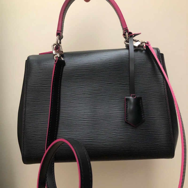 Louis Vuitton銀扣手腕肩背兩用包-6