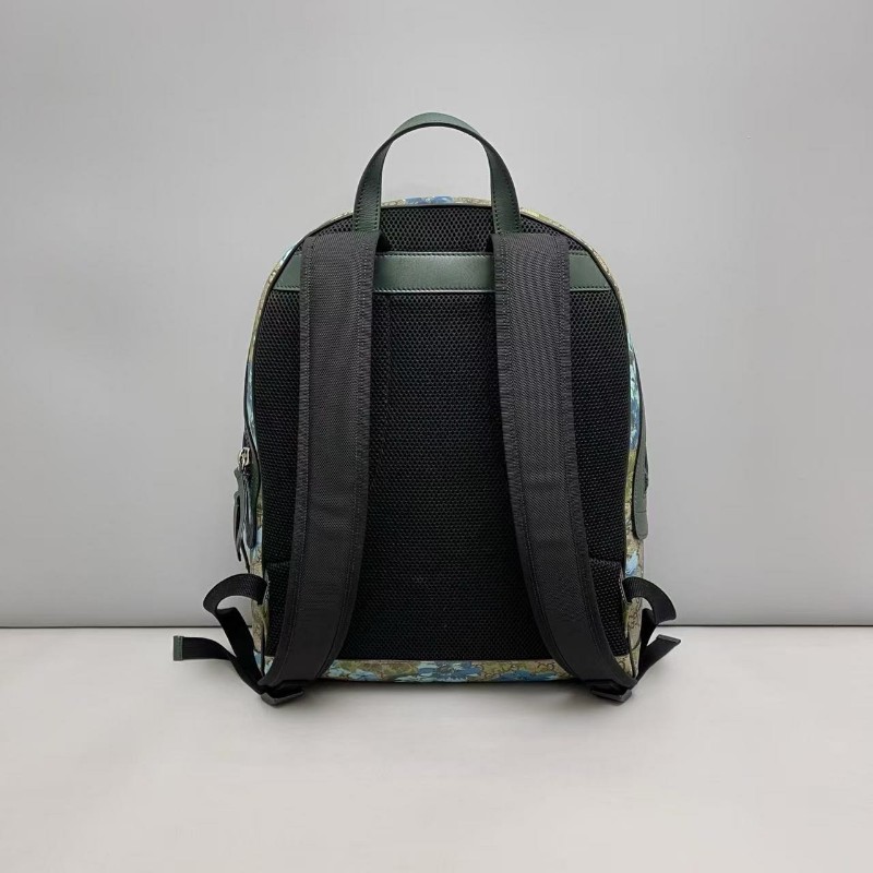 Gucci古馳 老花限量刺繡雙肩包 後背包-1