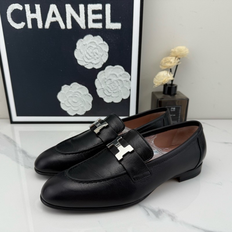 Hermes愛馬仕 大H扣樂福鞋 36碼-0