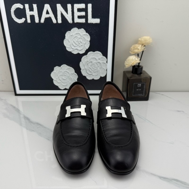 Hermes愛馬仕 大H扣樂福鞋 36碼-1