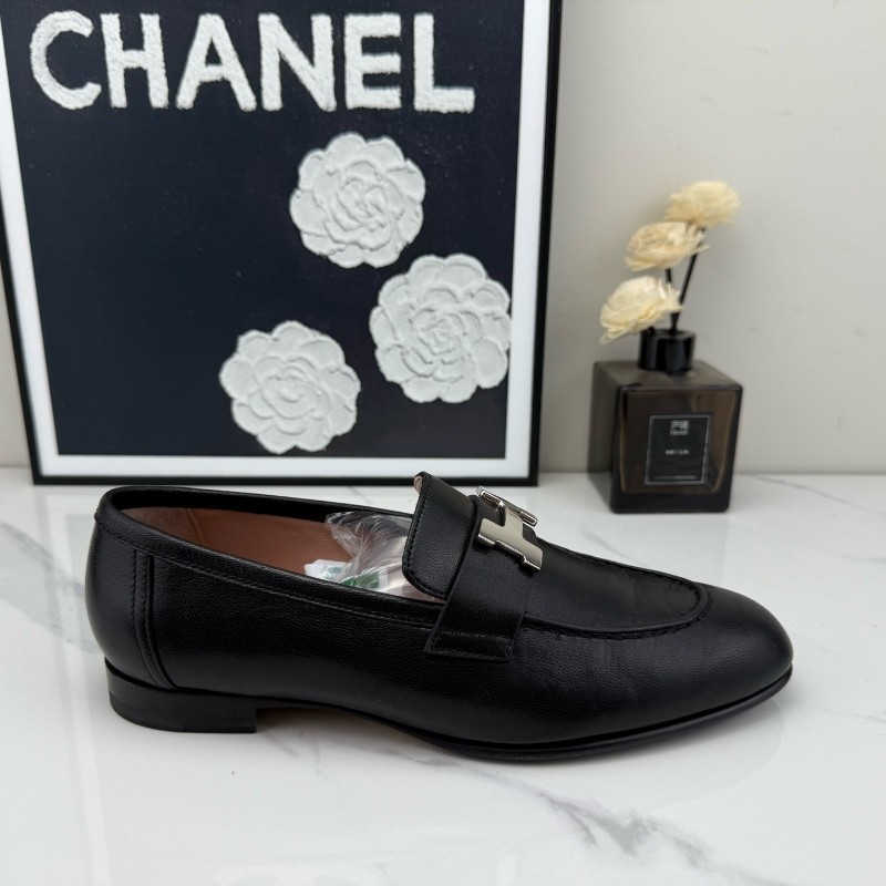 Hermes愛馬仕 大H扣樂福鞋 36碼-5