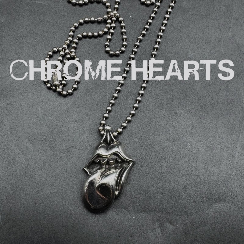 ChromeHearts克羅心Rock滾石大舌頭項鏈
經典款-0