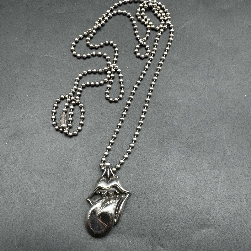 ChromeHearts克羅心Rock滾石大舌頭項鏈
經典款-2