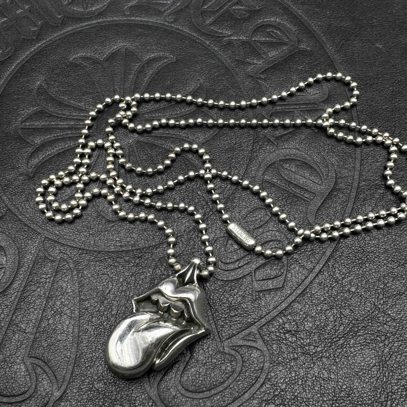 ChromeHearts克羅心Rock滾石大舌頭項鏈
經典款-4