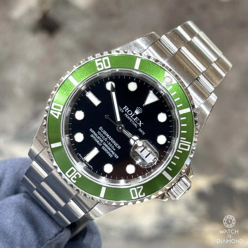 二手 9成新 Rolex
Submariner
REF. 16610LV-0