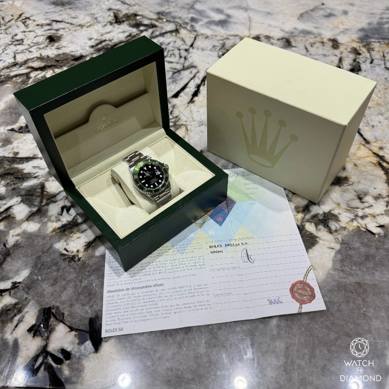 二手 9成新 Rolex
Submariner
REF. 16610LV-2