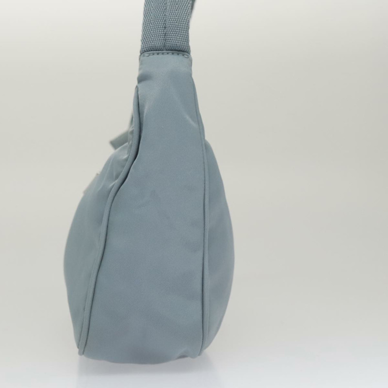 【日本直送】PRADA 尼龍配件包 淺藍色 正品 107212-3
