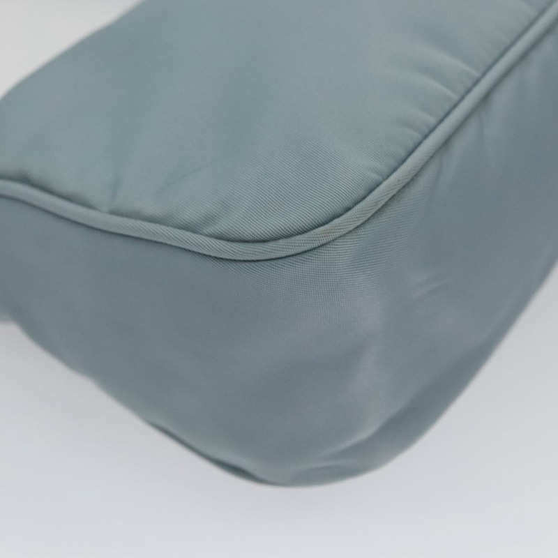 【日本直送】PRADA 尼龍配件包 淺藍色 正品 107212-9
