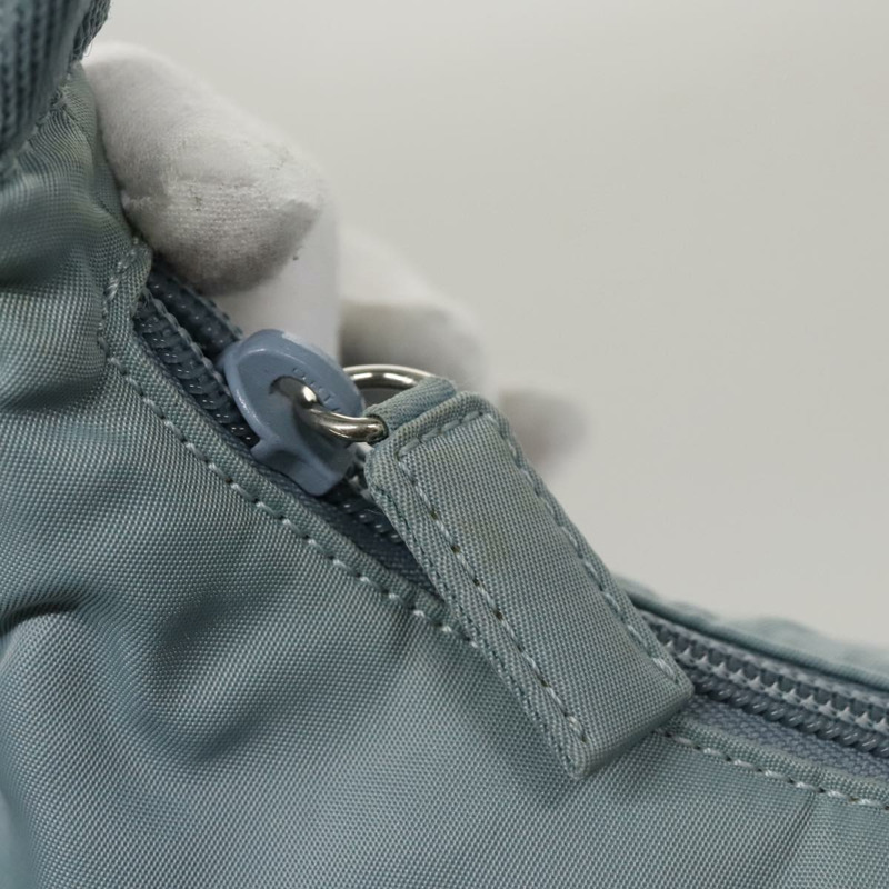 【日本直送】PRADA 尼龍配件包 淺藍色 正品 107212-14