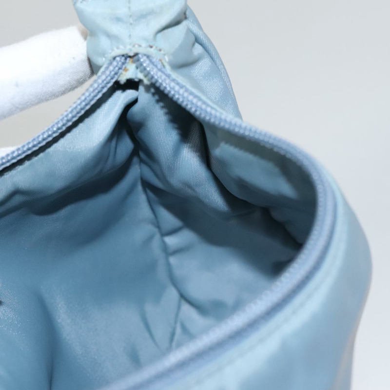 【日本直送】PRADA 尼龍配件包 淺藍色 正品 107212-18