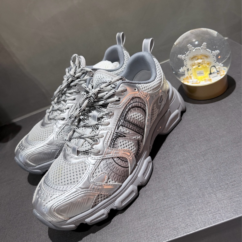 Dior老爹鞋運動球鞋🪅銀色太空銀🦋韓韶熙同款-9