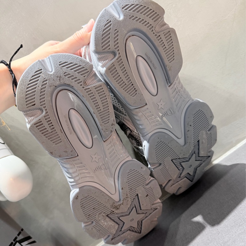 Dior老爹鞋運動球鞋🪅銀色太空銀🦋韓韶熙同款-12