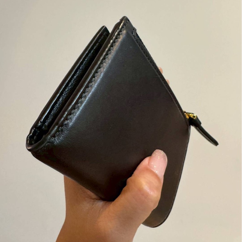 Salvatore Ferragamo 黑色 短夾 中夾 皮夾 皮包 卡包 卡夾 零錢包-14