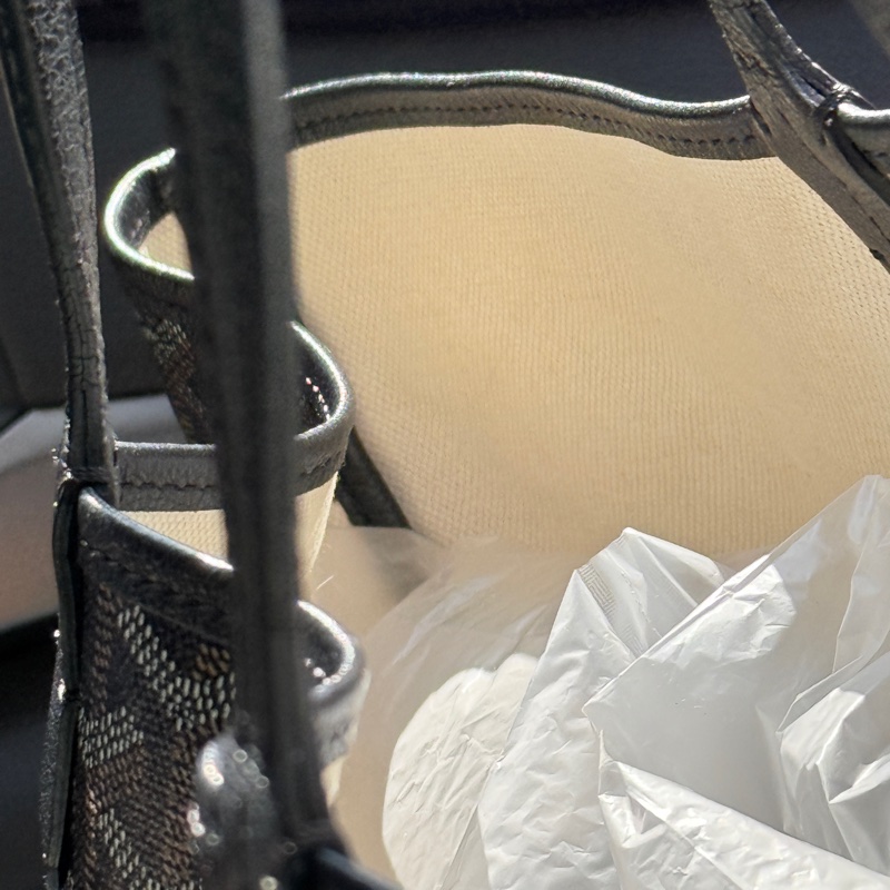 8新✨便宜售Goyard 🖤neverfull黑色托特包 最熱門尺寸pm 肩背包 手提包 購物包 超輕 媽媽包 上班通勤 超級輕 超好裝-13