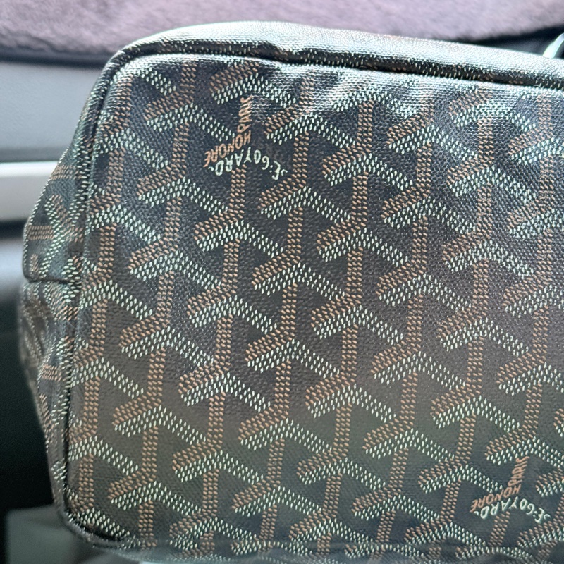 8新✨便宜售Goyard 🖤neverfull黑色托特包 最熱門尺寸pm 肩背包 手提包 購物包 超輕 媽媽包 上班通勤 超級輕 超好裝-17