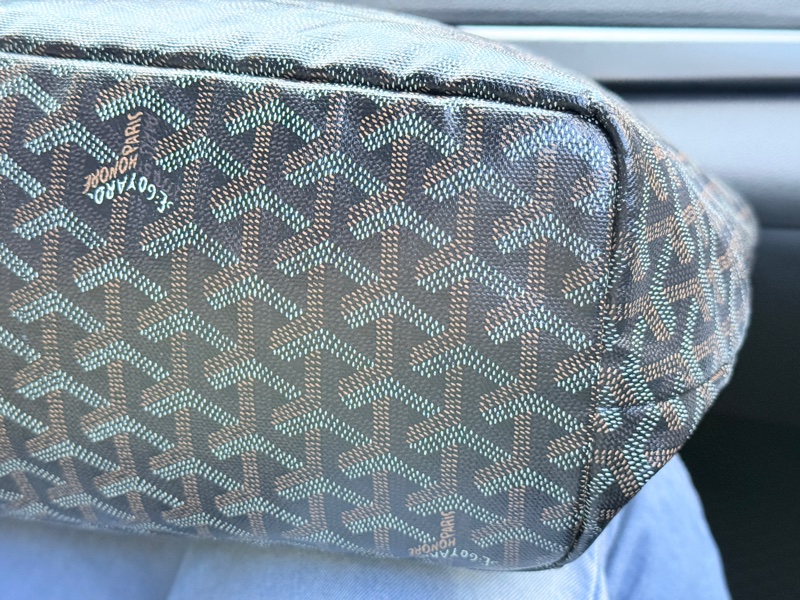 8新✨便宜售Goyard 🖤neverfull黑色托特包 最熱門尺寸pm 肩背包 手提包 購物包 超輕 媽媽包 上班通勤 超級輕 超好裝-18