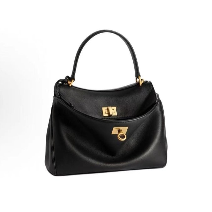 Balenciaga 黑金迷你手提包 全新配件齊全-3