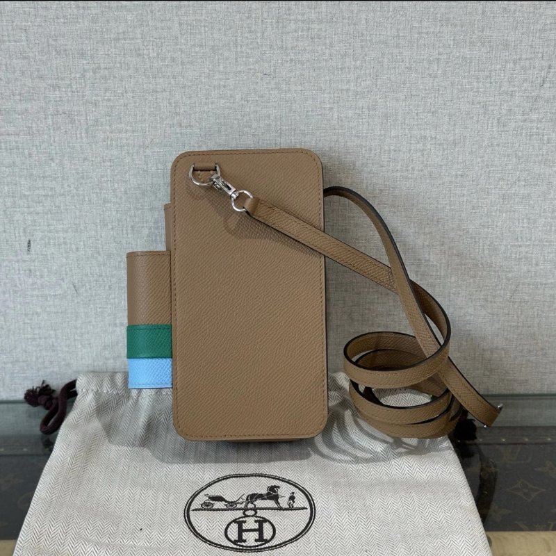 HERMES hermesway四合一手機包 11.5*16.5*2 99新配件塵袋-5