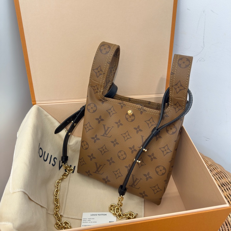 全新LV老花Atlantis BB菜籃子M46816-1