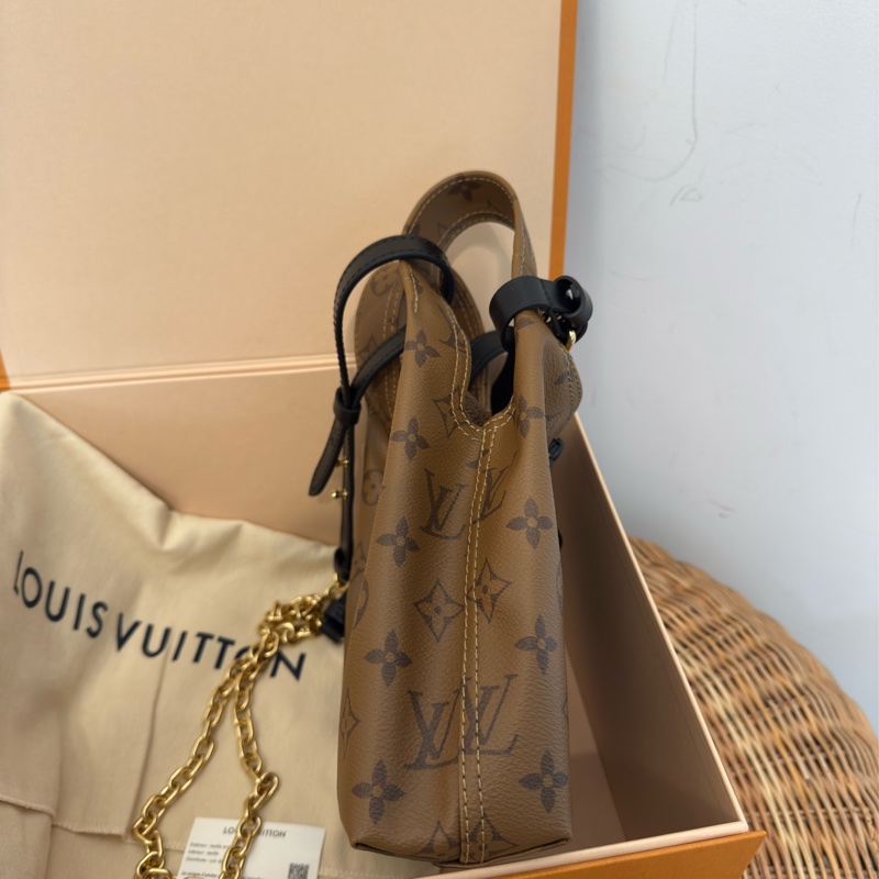 全新LV老花Atlantis BB菜籃子M46816-3