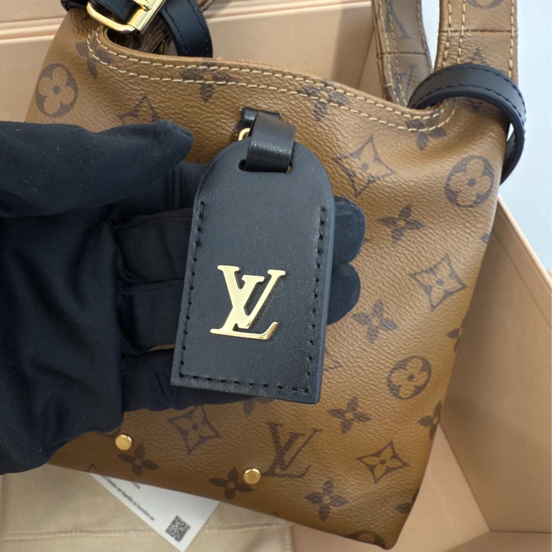 全新LV老花Atlantis BB菜籃子M46816-5