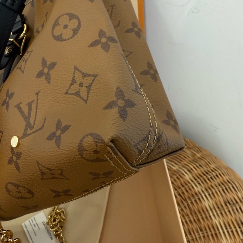 全新LV老花Atlantis BB菜籃子M46816-9