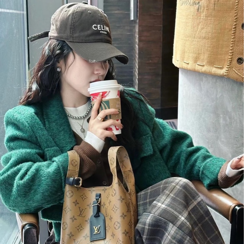 全新LV老花Atlantis BB菜籃子M46816-13