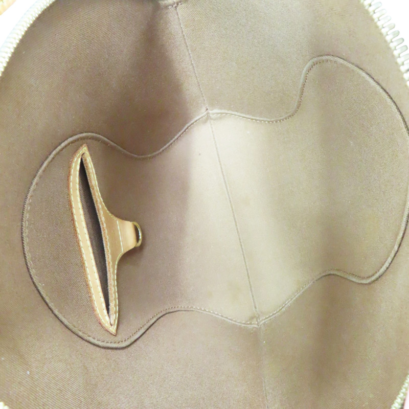 棕色 原花 PVC塗層帆布 Ellipse PM 貝殼包 手提包 M51127-4