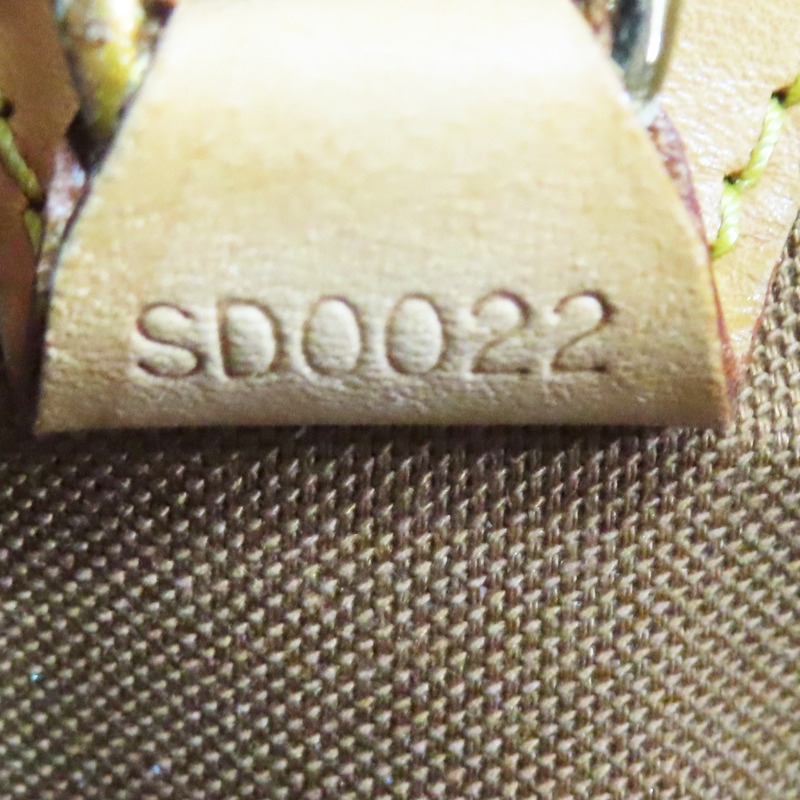 棕色 原花 PVC塗層帆布 Ellipse PM 貝殼包 手提包 M51127-6