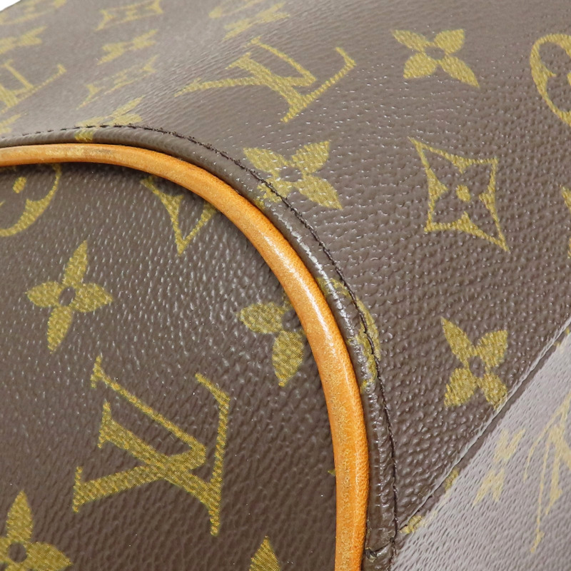 棕色 原花 PVC塗層帆布 Ellipse PM 貝殼包 手提包 M51127-10